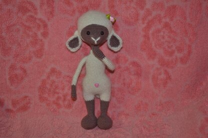 Rosy the sheep doll