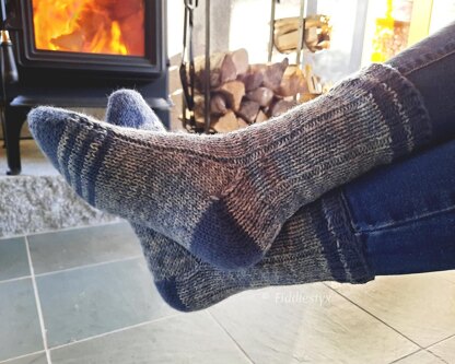 Winnipesaukee Cozy Socks