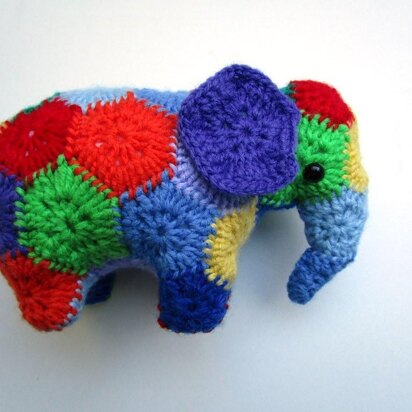 Elmer the colourful hexagon elephant