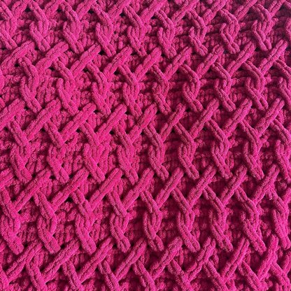 Cable Weave Blanket