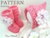 Knitting PATTERN Baby Cap and Baby Booties Baby Set 0 - 12 months