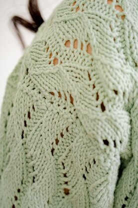 K962-Spring Mint Cropped Cardigan
