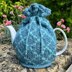 Diamond Patterned 4 Cup Teapot Cosy Knitting Pattern