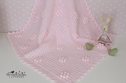 Perfect Puff Petals Blanket and Throw Pattern