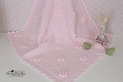 Perfect Puff Petals Blanket and Throw Pattern