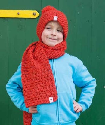 Hat, Beanie and Scarves in Rico Creative Glühwürmchen - 285 - Downloadable PDF