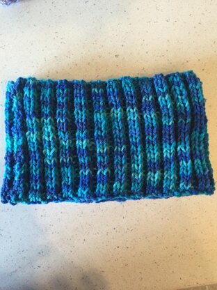 Shades of Blue Infinity Cowl