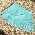 Talmont - a lacy crescent shaped shawlette