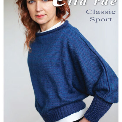 Maleny Sweater in Ella Rae Classic Sport - ER03-01