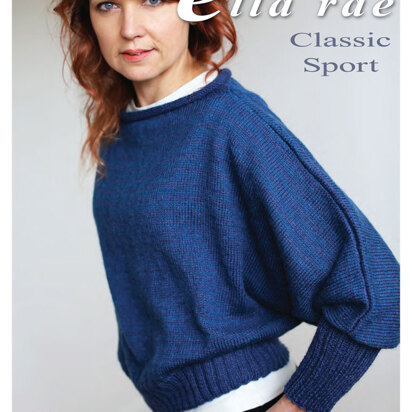 Maleny Sweater in Ella Rae Classic Sport - ER03-01 - Downloadable PDF