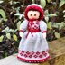 Victorian Doll Knitting Pattern - Toy Knitting Pattern