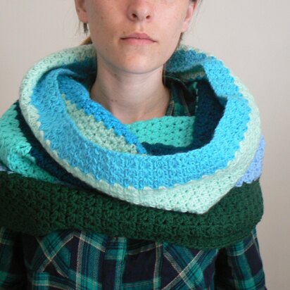 Easy Peasy Crochet Snood (US)