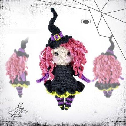 Little Miss Magic, amigurumi doll crochet pattern