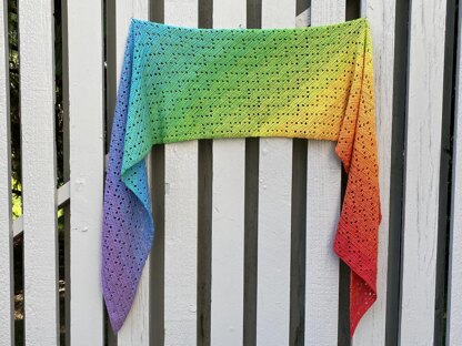 Prismatic Shawl