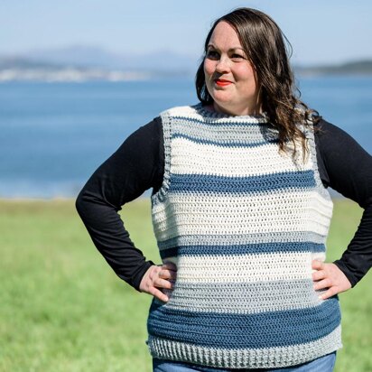 Striped Sweater Vest