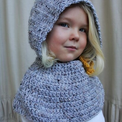 The Daphne Hooded Capelet Crochet Pattern