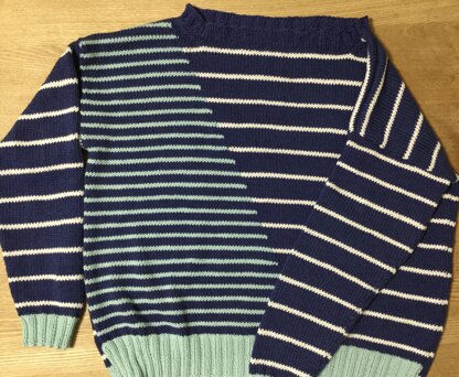 Margaux Sweater in Debbie Bliss Piper - DB298 - Downloadable PDF