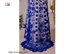 Wedding lace dress blue