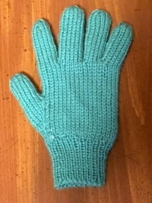 Women's Double Knit Gloves