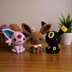 Eevee, Espeon & Umbreon