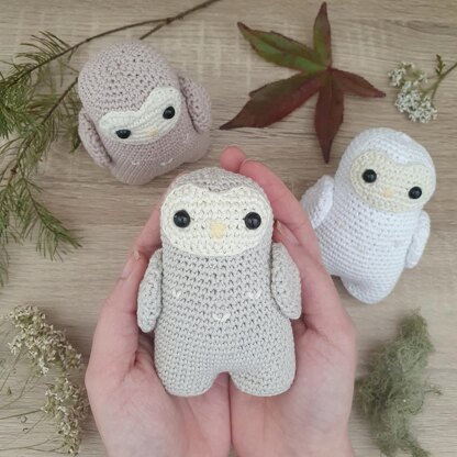 Ada the Owl - critter stitch crochet pattern / amigurumi
