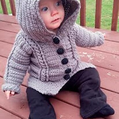 Chilly Cables Coatigan - Baby