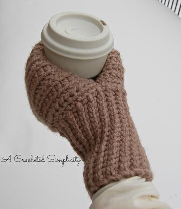 "Knot Knit" Coffee & Drink Mitt