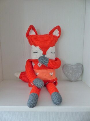 Stuffed toy fox