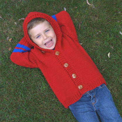 Plymouth Yarn 3224 Top Down Child's Sweater PDF
