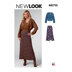 New Look Sewing Pattern N6710 Misses' Jacket and Skirt - Paper Pattern, Size A (8-10-12-14-16-18)