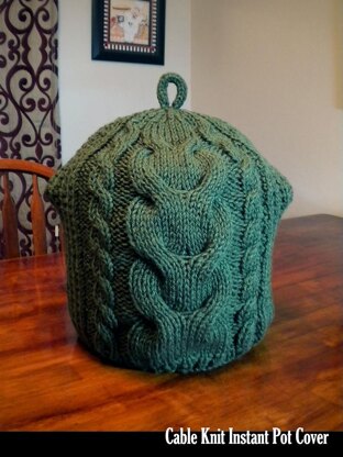 Cable Knit Instant Pot Cover