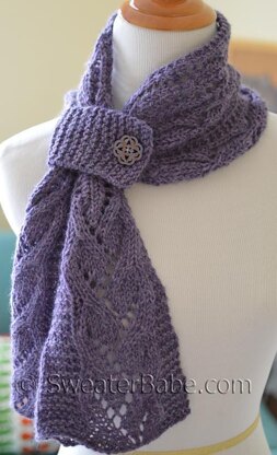 #194 Elise One-Ball Scarflette