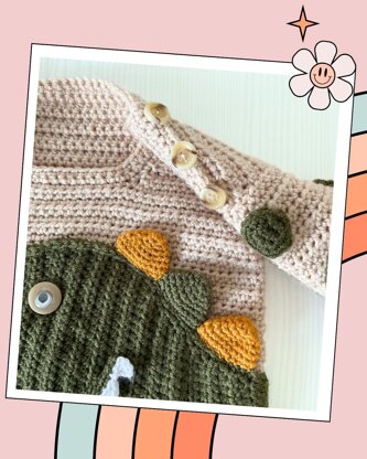 Dinotastic, Crochet Dinosaur Jumper