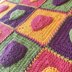 Bright Hearts Baby Blanket