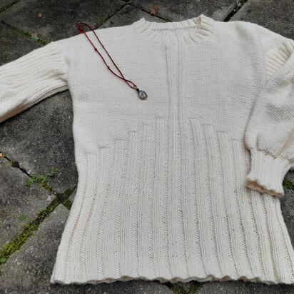 Daughter's Cozy Sweater - knitting pattern