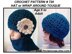 720 TEAL HAT OR WRAP AROUND TOQUE, Crochet Pattern, child and adult