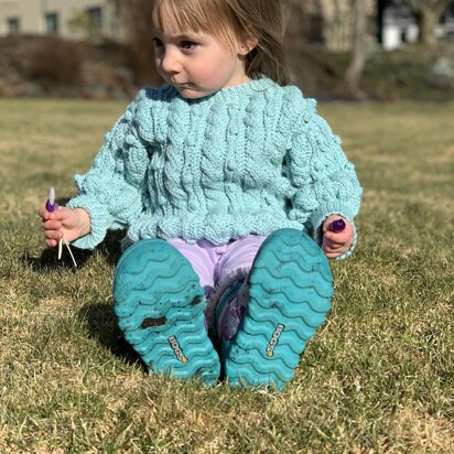 Textured Toddler Sweater