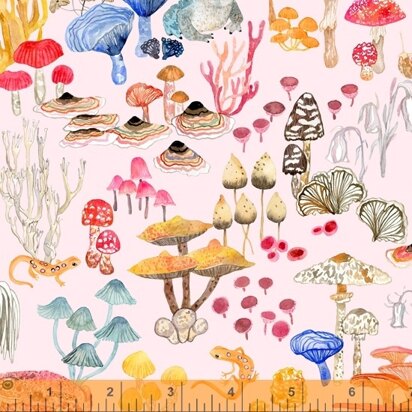 "Deep Forest" von Windham Fabrics - Mushroom Magic II