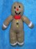Gingerbread Man Finger Puppet