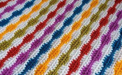 Brody Baby Blanket US Crochet Terms