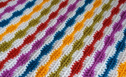 Brody Baby Blanket US Crochet Terms