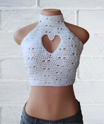 Heart Crop Top