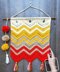 Colorful Chevrons Wall Hanging