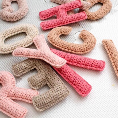 Crochet Alphabet Pattern