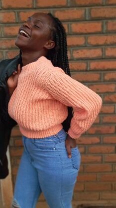 Peach Crop Sweater