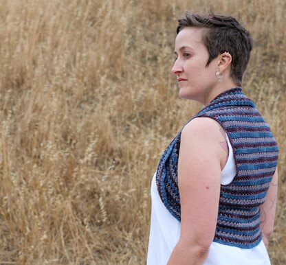 Tricolor Shrug