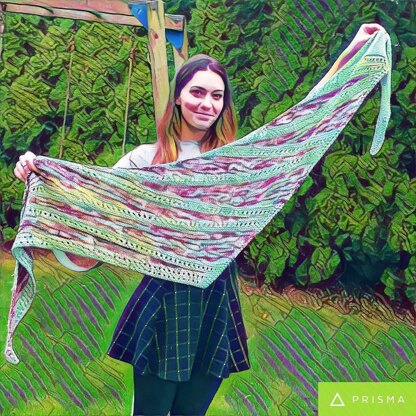 Pistachio Ice Cream Shawl