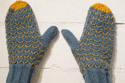 Zig Zag Mittens