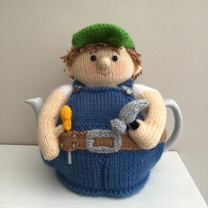 Billy odd job tea cosy