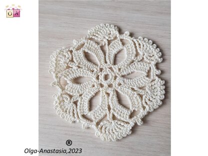 Openwork antique flower